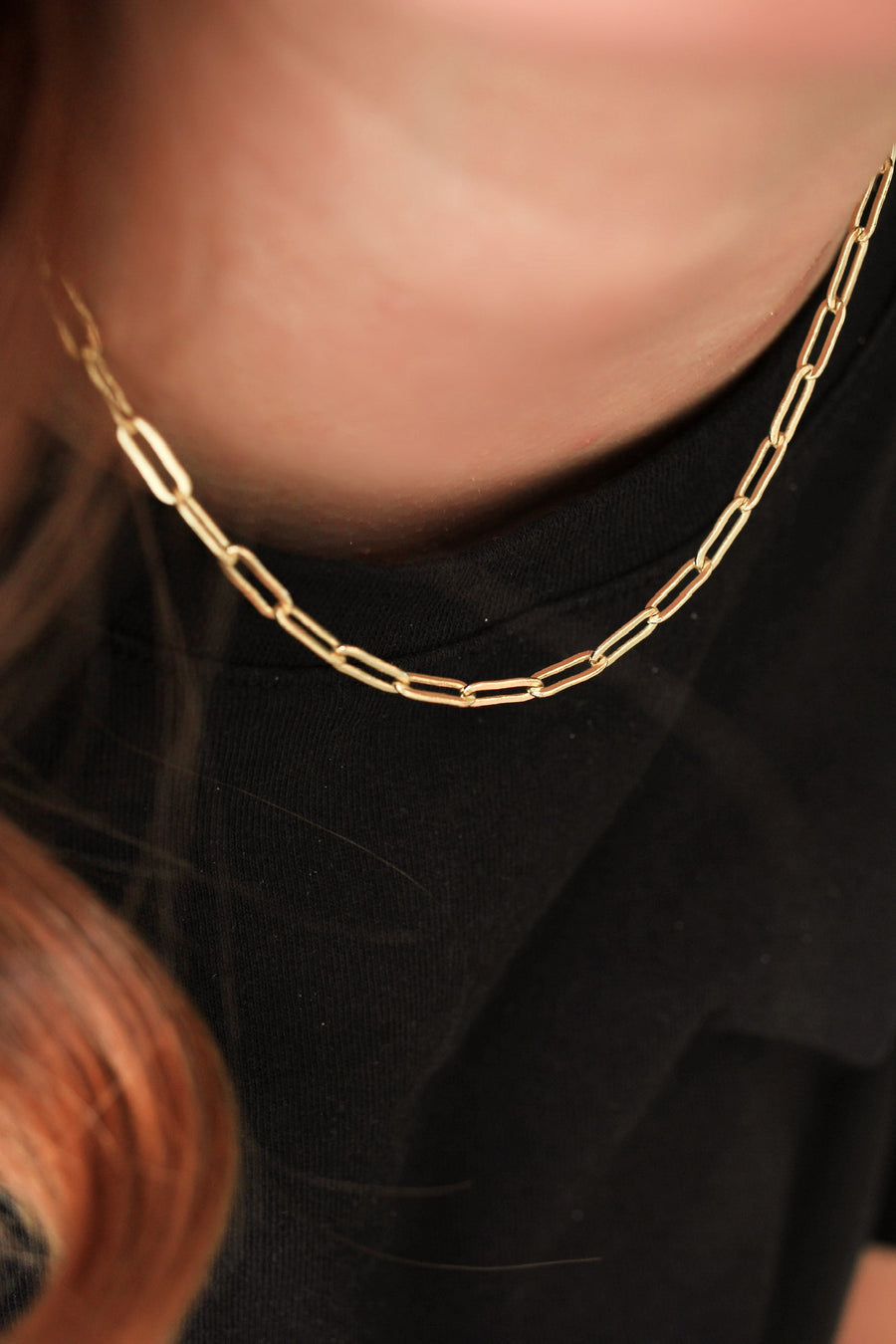 Small Chunky Chain Necklace