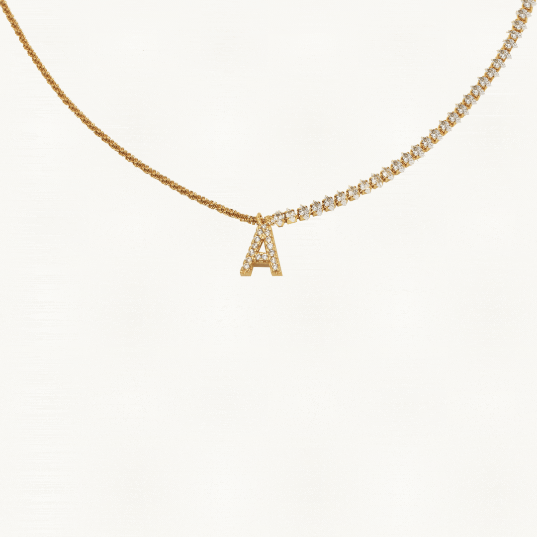 diana-dual-chain-gold-personalised-necklace-diamond-alphabet