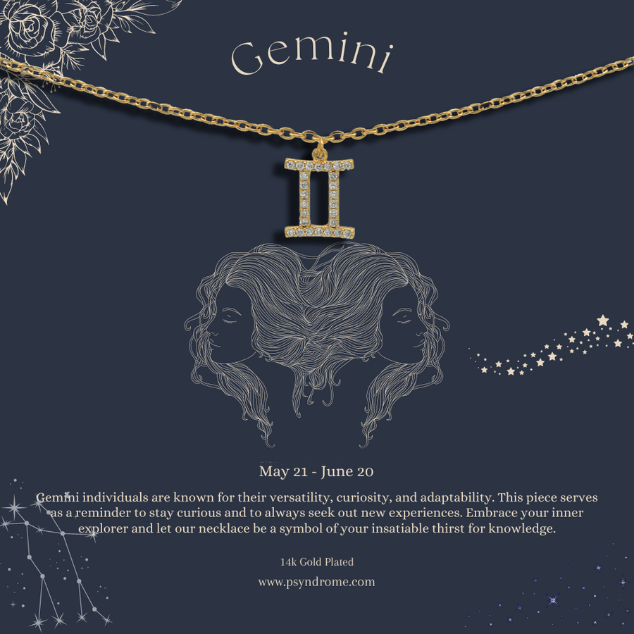Gemini Zodiac Necklace