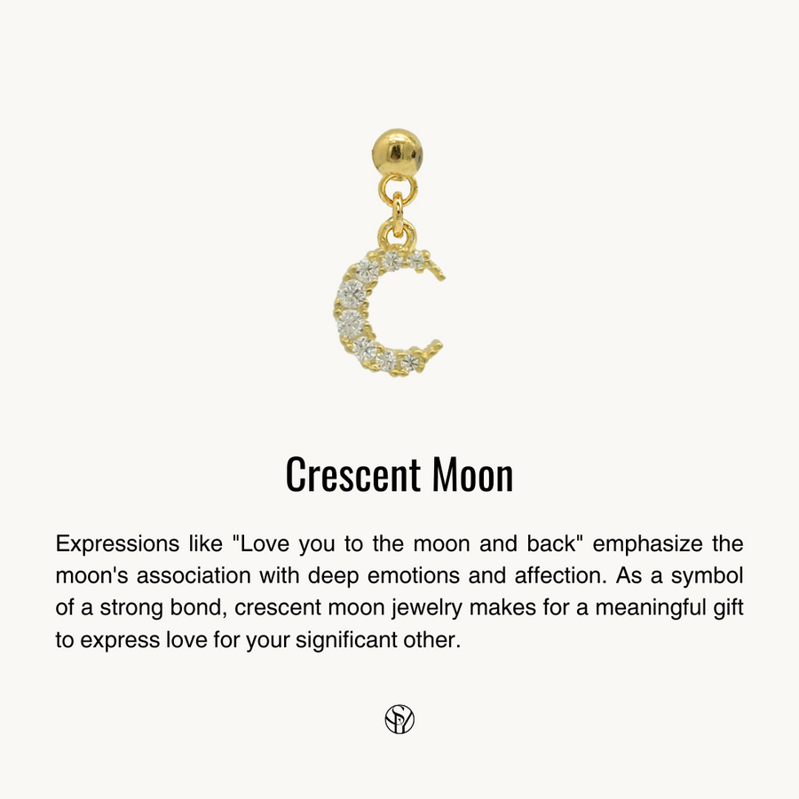 Crescent Moon Charm