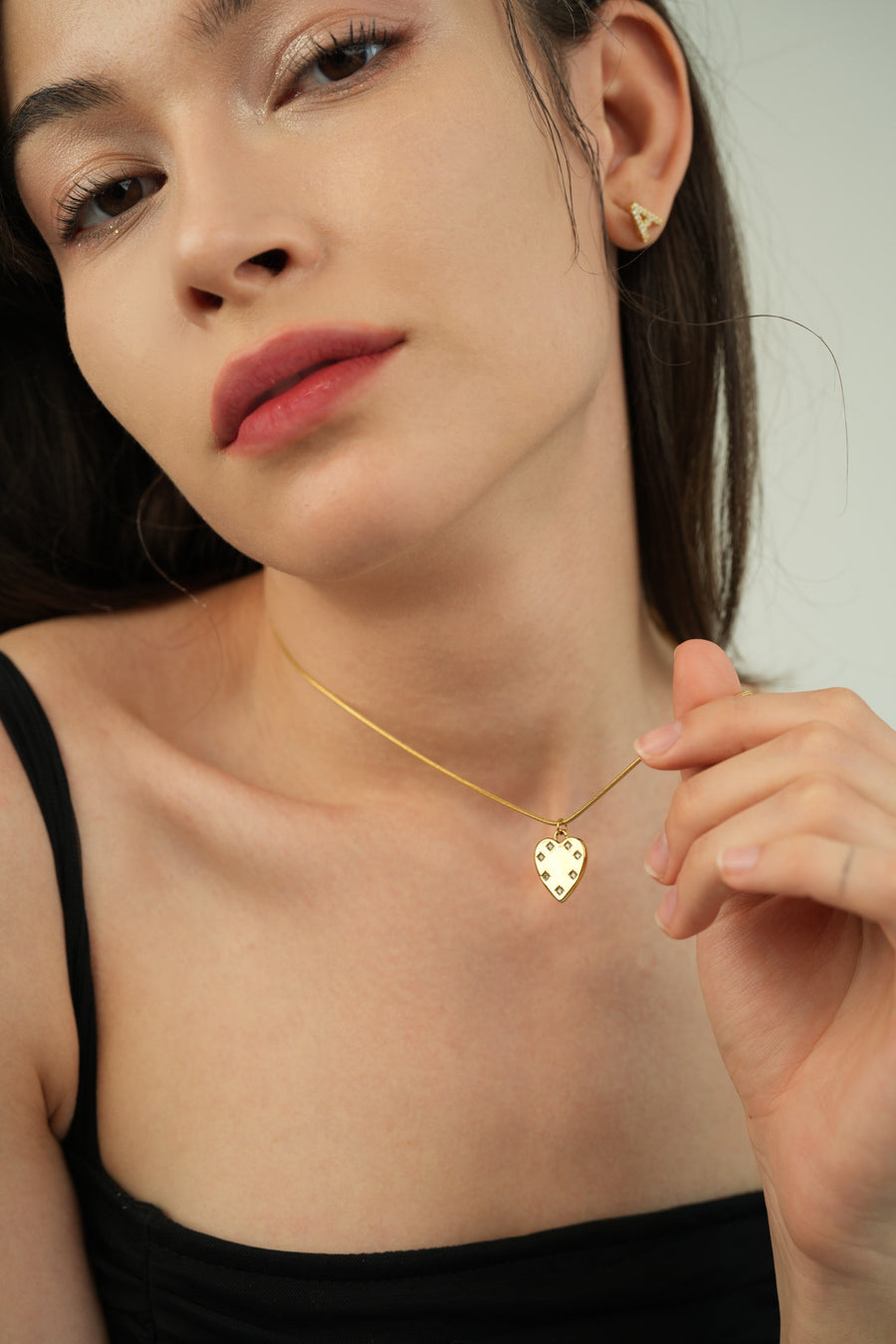 Freya Love Pendant Engravable Necklace