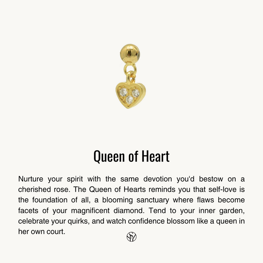Queen of Heart Charm