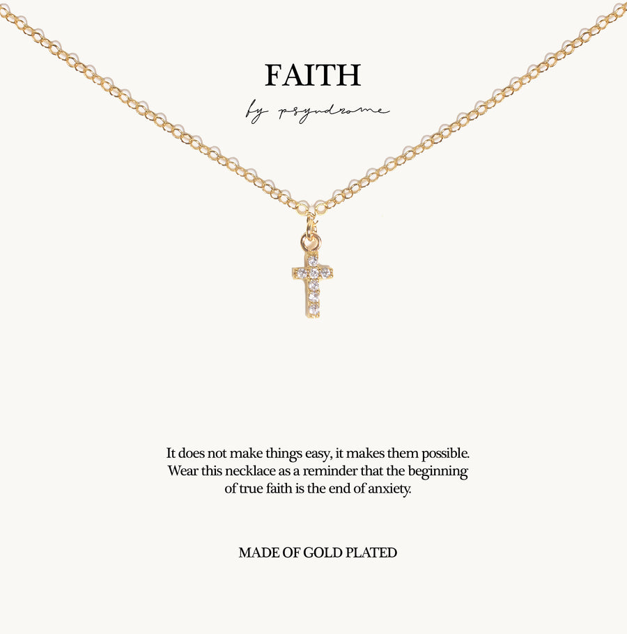 Faith Necklace (Diamond)