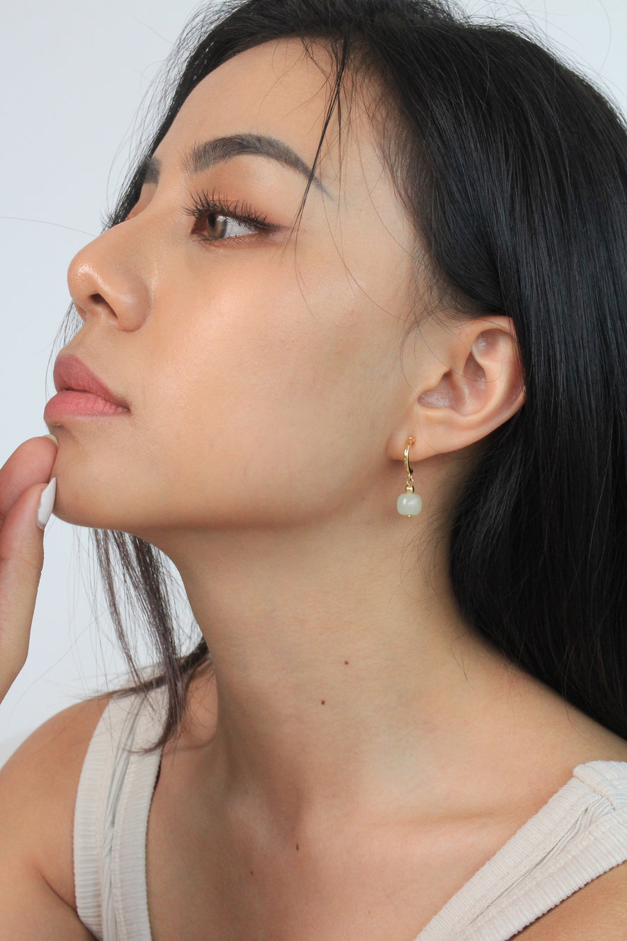 Hetian Jade Earrings