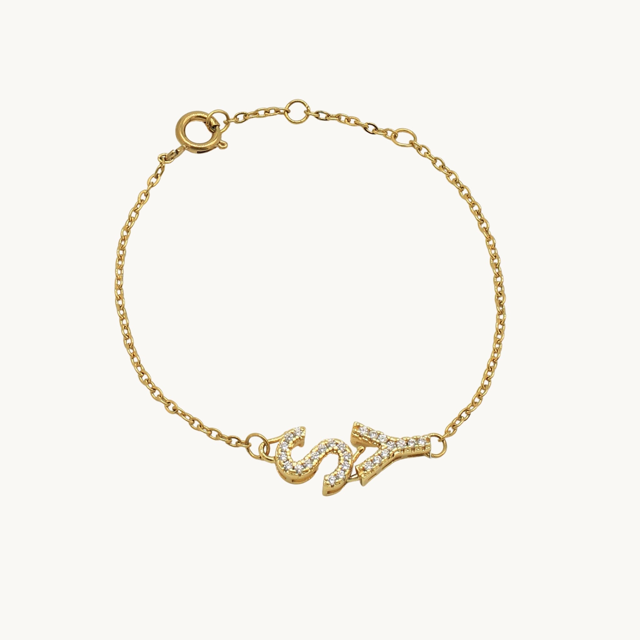 nara-paved-letter-gold-personalised-bracelet