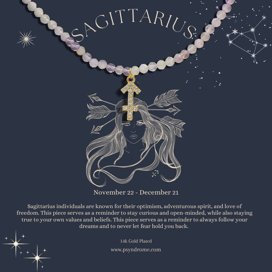 Sagittarius Zodiac Necklace