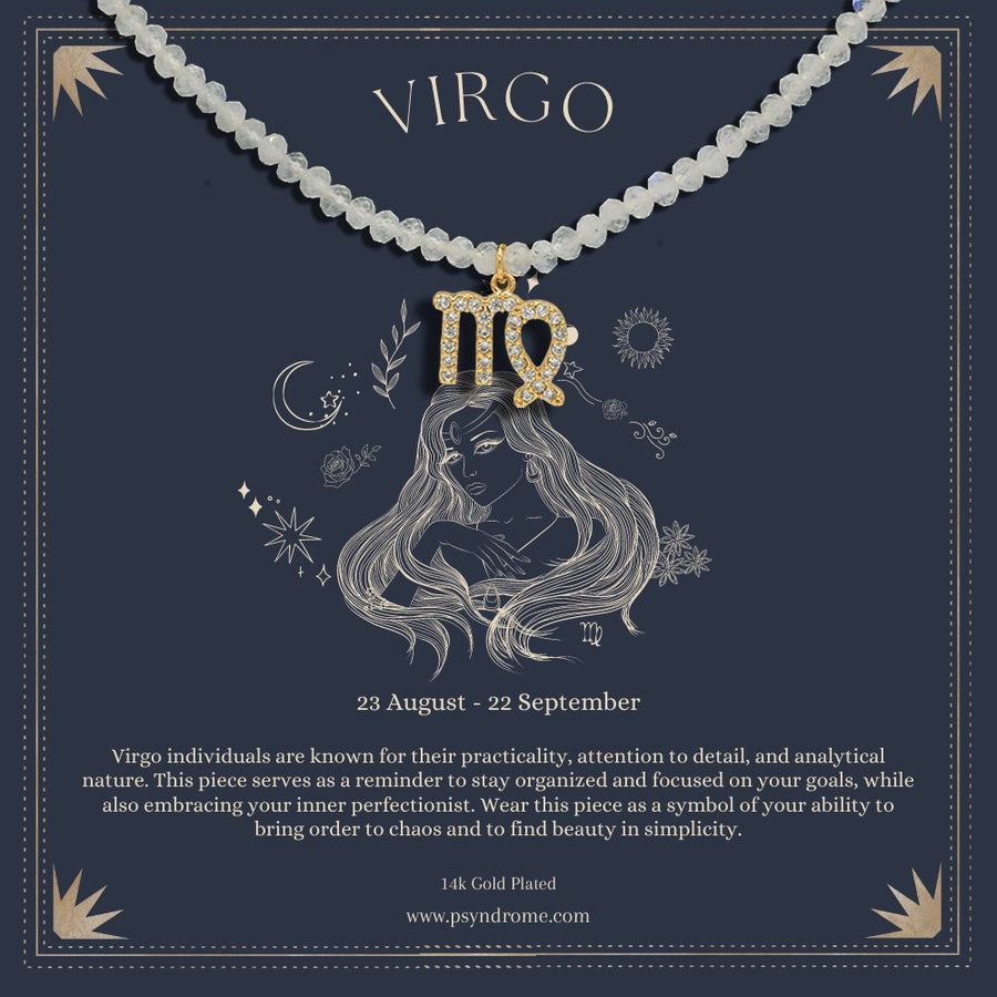Virgo Zodiac Necklace